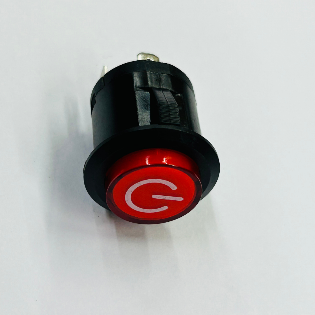 663-Pin Large Round Push On-Off Switch with Indicator 3-Pin Large Round Push On-Off Switch with Indicator