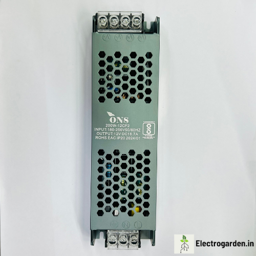 Slim 12V 16.5A LED Driver - 200W