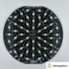 24V 54 LED RGB Par Light PCB 3W for DJ and stage lighting setup