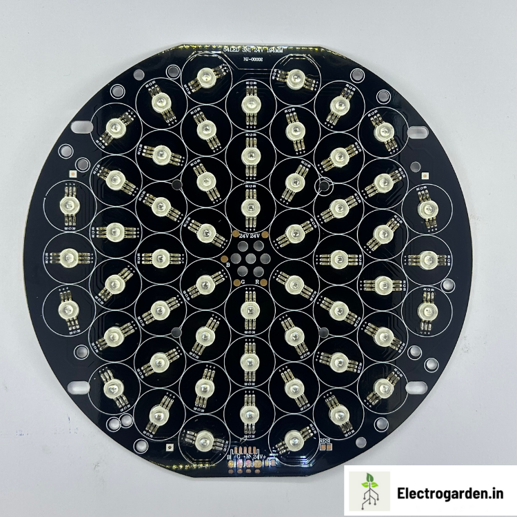 24V 54LED RGB Par Light PCB 3W – Premium 24V 54 LED RGB Par Light PCB 3W for DJ and stage lighting setup