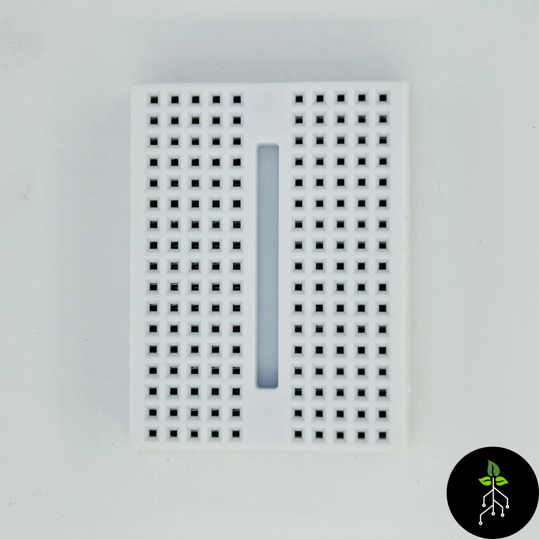 SYB-170 Mini Breadboard – 170 Points SYB-170 170 Point Solderless Breadboard in White – Compact Reusable Breadboard for DIY Electronics