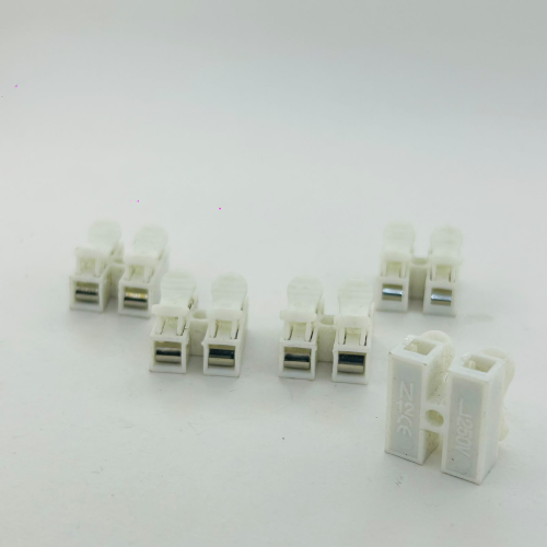 2 Pin Push Wire Connector 10A 250V for electrical wiring